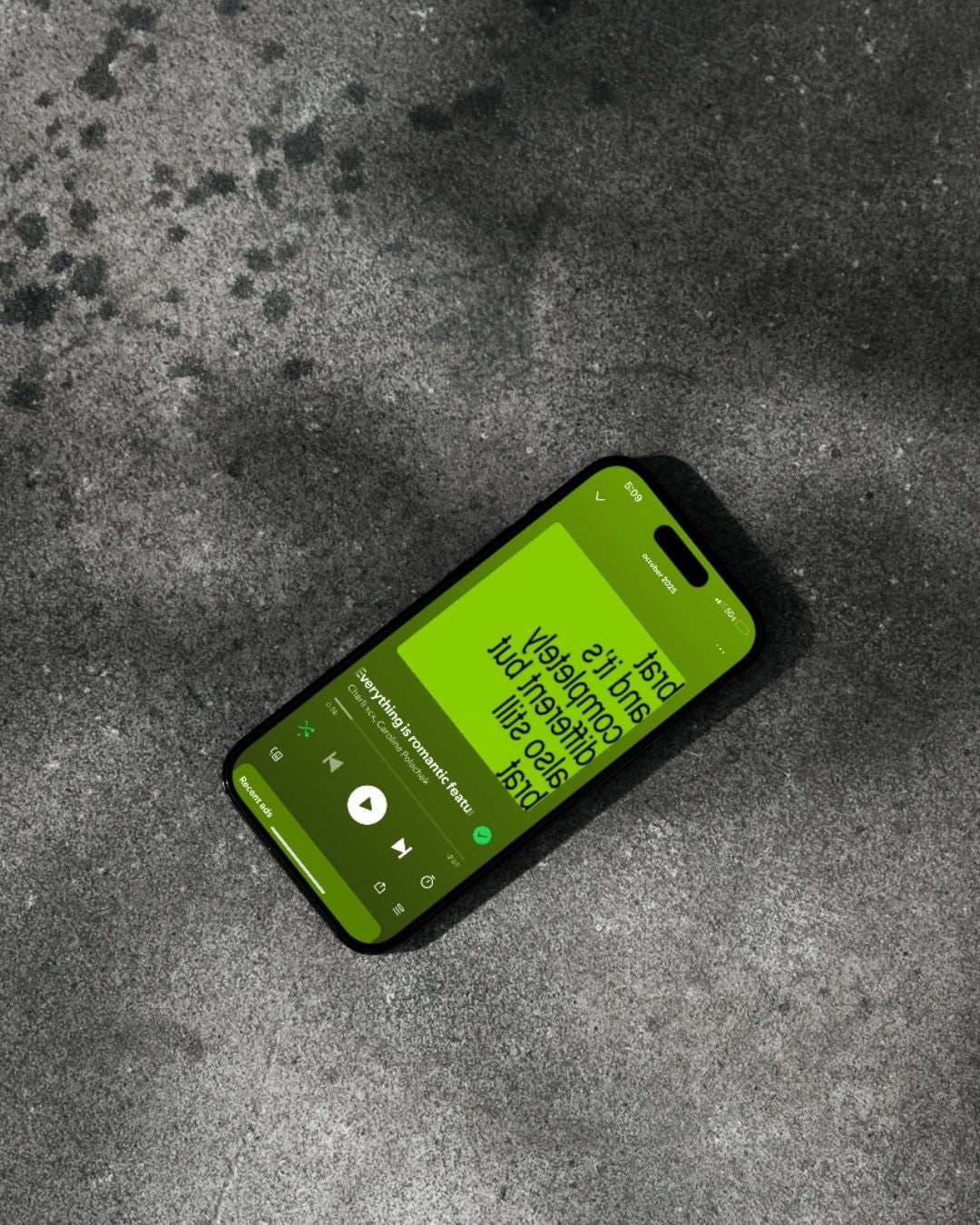 october 2025 playlist